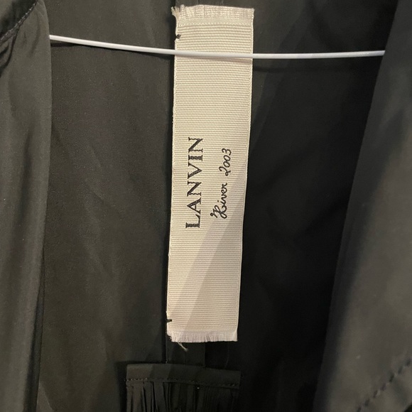 Lanvin River 2003 Pleated Trench Coat - Picture 9 of 9